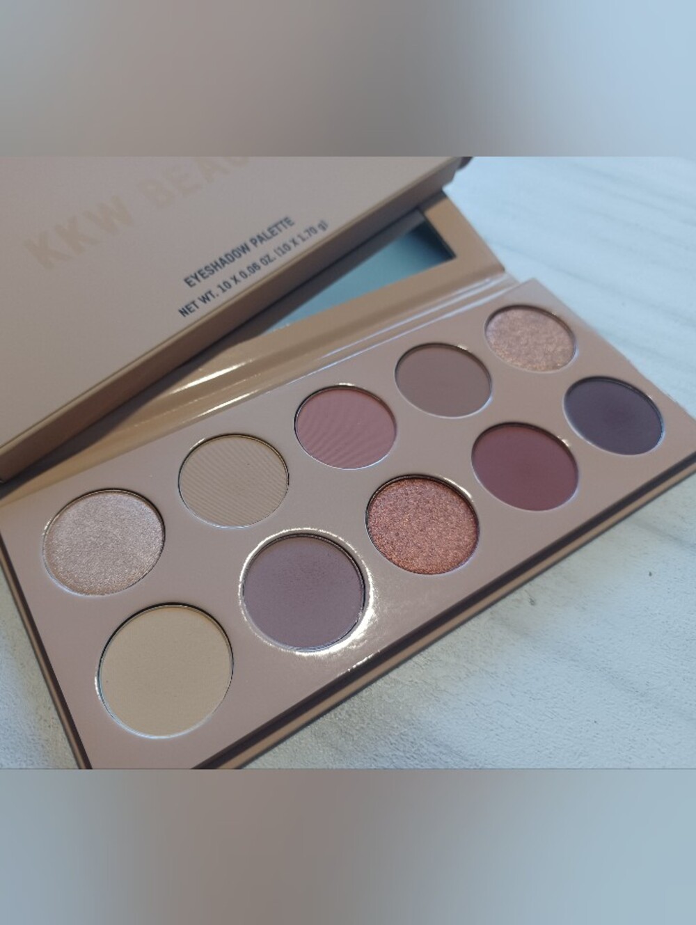 🌟KKW CLASSIC🌟 Neutral Pink & Rose Gold Eyeshadow Palette - 10 Shades